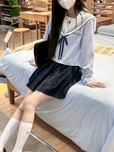 Оригинальная базовая японская школьная юбка, униформа, юбка в складку, комплект