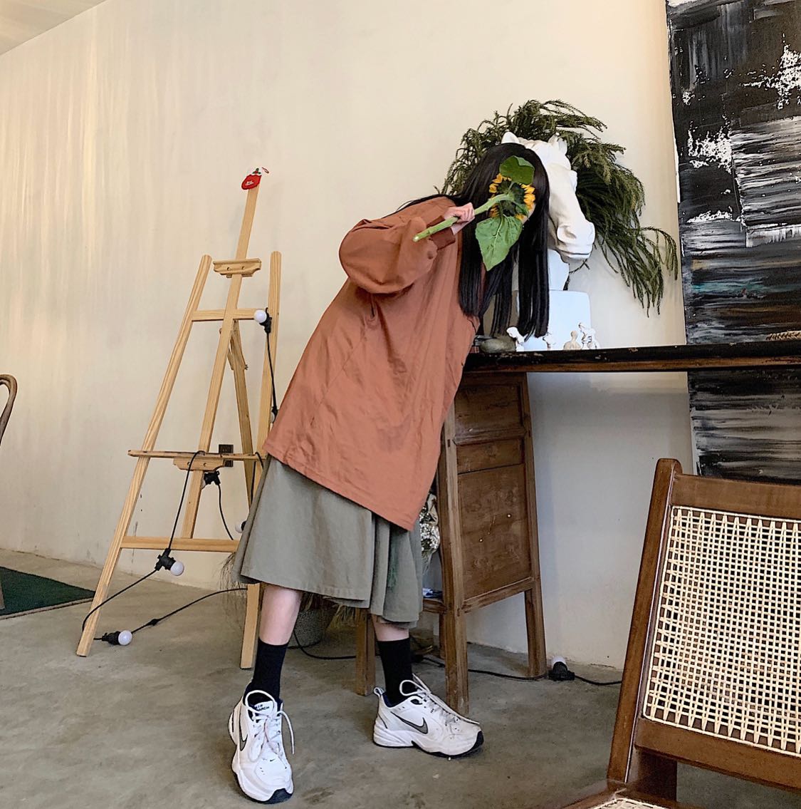 takeoff咖喱人bf宽松oversize