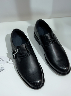 [商场款]G家男鞋布洛克雕花商务正装真皮皮鞋男头层牛皮黑色婚鞋