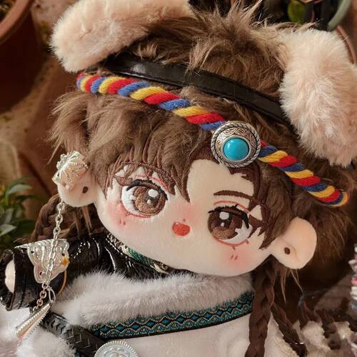 棉花娃娃衣20cm孙策旺旺策毛绒公仔衣服男娃衣服换装裸娃常规体仅