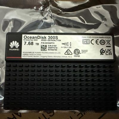 华为自研固态硬盘HSSD-7.68TSAS