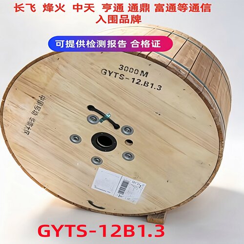长飞室外GYTS12芯单模光纤光缆
