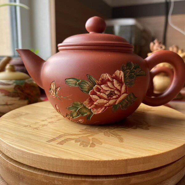 陈东铸紫砂壶 国色天香紫砂壶纯手全工茶壶具套装容量功夫茶具家