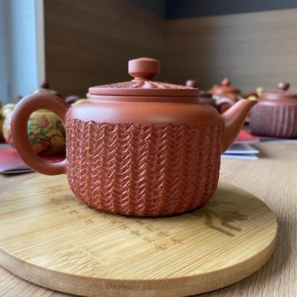 财运壶 冰烟壶 陈东铸紫砂壶 原矿段泥紫砂壶 全手工茶壶功夫茶