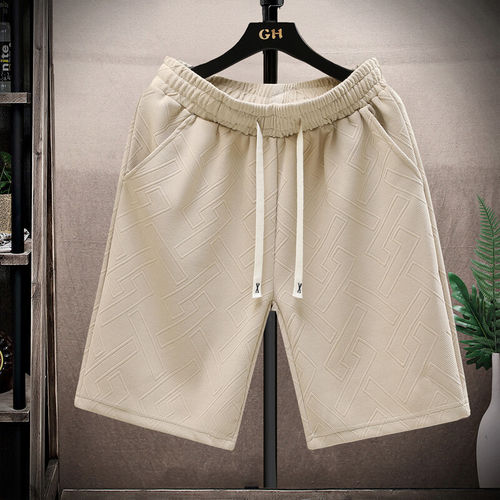 百搭宽松短裤五分裤男休闲裤潮