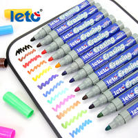 12-color large-capacity whiteboard pen for teachers, children's non-toxic blackboard pen, drawing board pen, water-based erasable pen, red, blue, black thumbnail 8