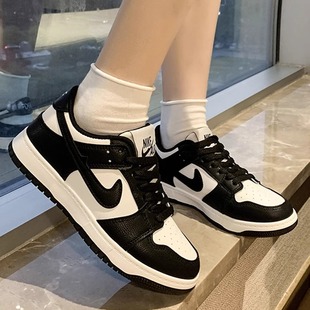 爆款熊猫鞋莆田黑白板鞋女鞋子男女款运动鞋休闲平底百搭潮鞋学生