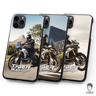 TRIUMPH凯旋老虎TIGER900摩托车硅胶手机壳适用iPhone121314151617ProMax