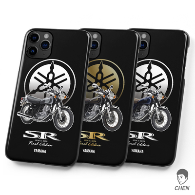 YAMAHA雅马哈SR400摩托车43周年手机壳适用iPhoneXR111213ProMax
