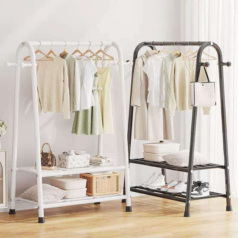 家用落地卧室衣服置物架简易衣帽架置地式单杆挂衣服架,家装主材,伸缩晾衣架,淘宝优惠券,粉丝福利购,淘宝优惠卷