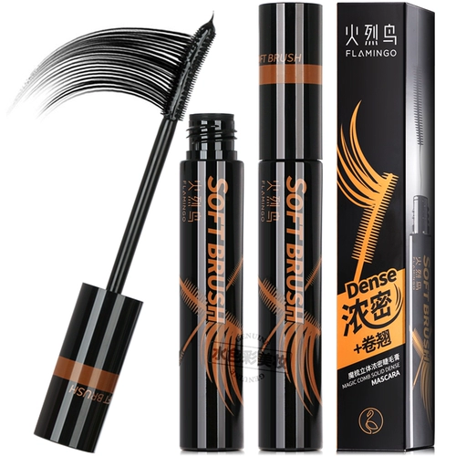 火烈鸟 Плотная удлиняющая завивающая длинная водостойкая базовая тушь для фиксации прически, долговременный эффект, не растекается