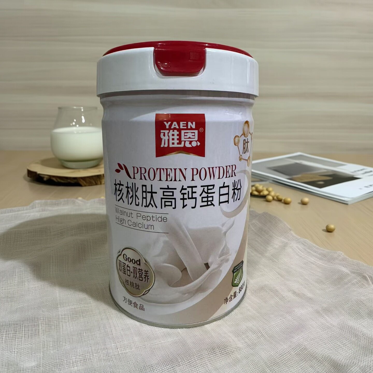 雅恩中老年高钙益生菌蛋白粉