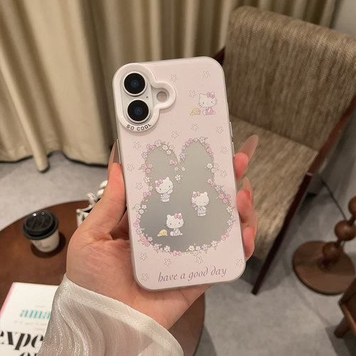 镂空兔头蒂2025/12爆款11情侣14适用华为pura70苹果iphone16promax新款13小米15小众oppofindx8手机壳mate60