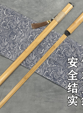 竹木唐横刀木刀武士居合刀拨刀剑训练习木剑汉剑宝剑古风玩具道具