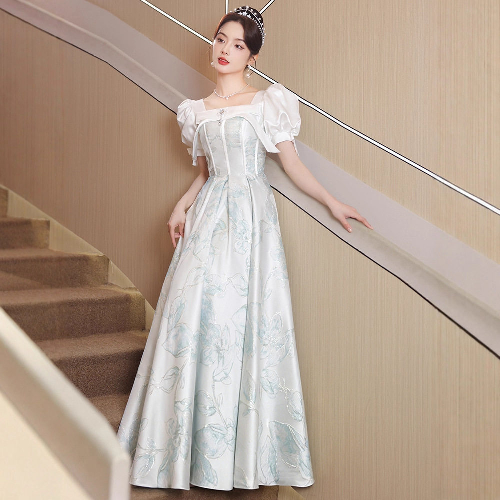 绝美晚礼服女2026新款宴会高级感成人礼18岁高中生艺考年会连衣裙图片