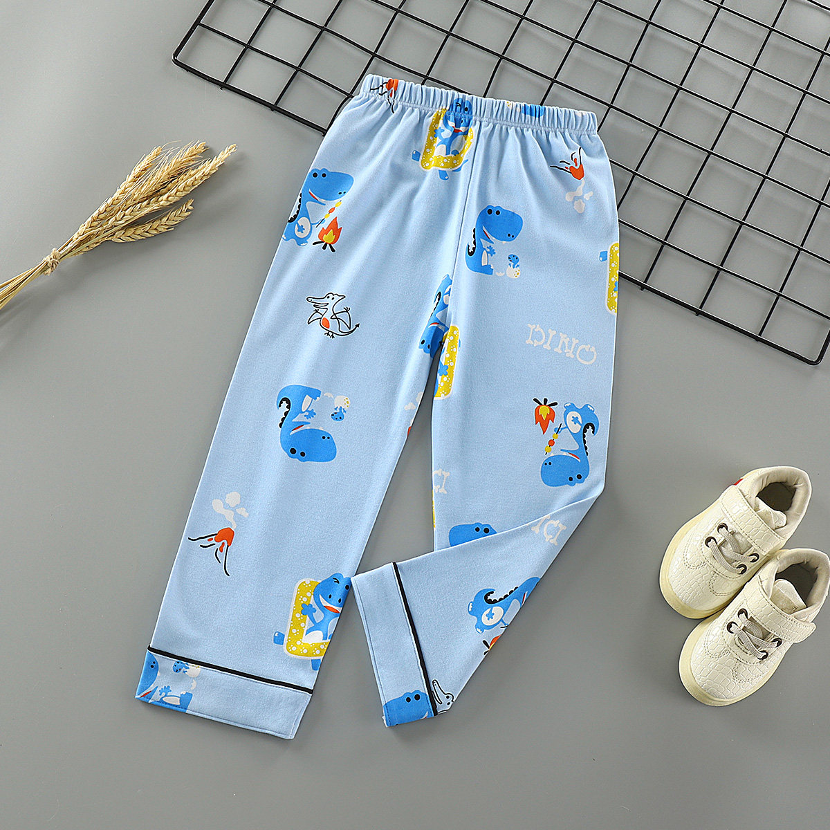 儿童春秋纯棉睡裤男女童可爱卡通棉毛裤全棉家居裤中大童单件长裤,童装/婴儿装/亲子装,家居裤/睡裤,淘宝优惠券,粉丝福利购,淘宝优惠卷