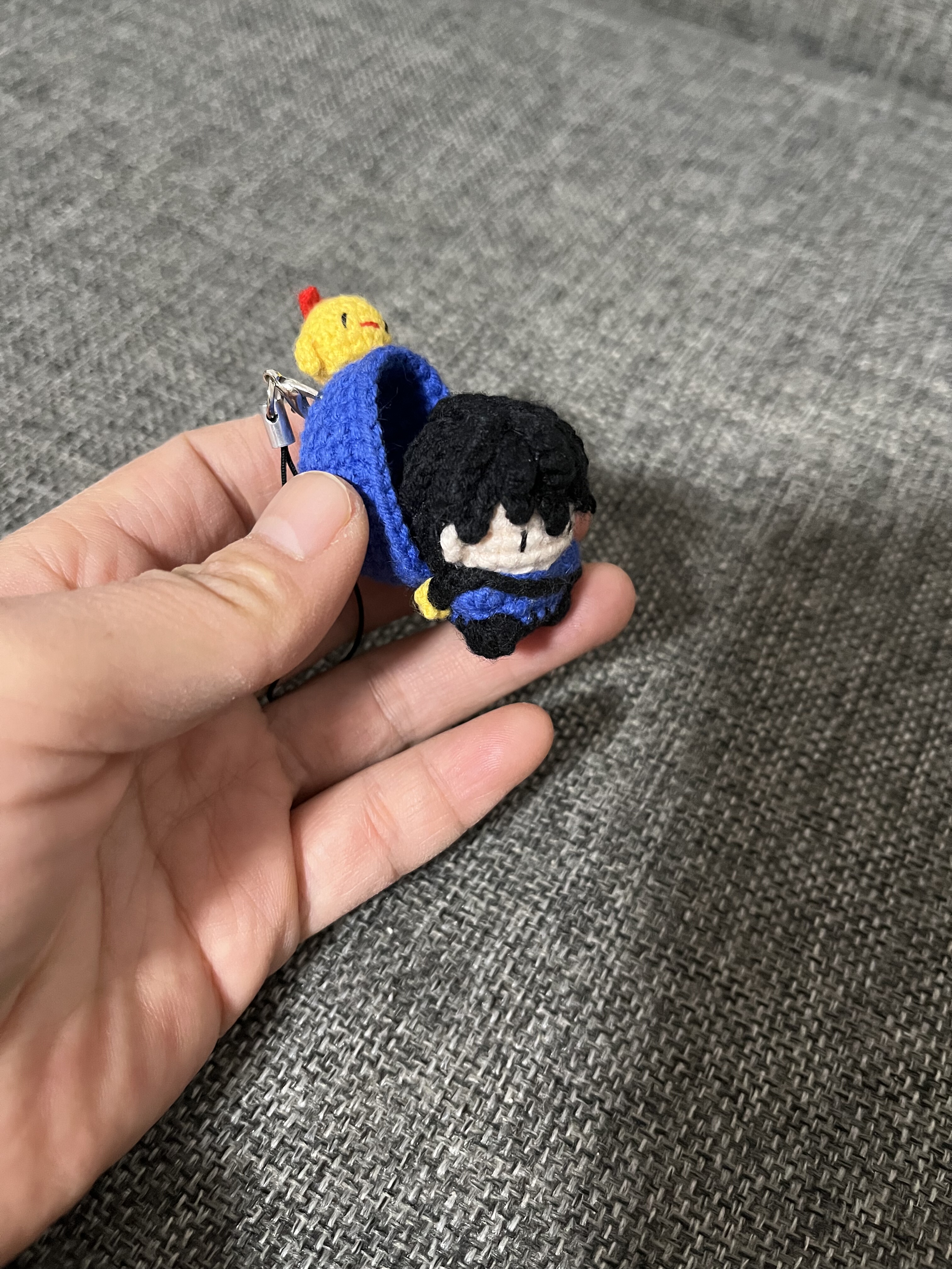 成品盗墓笔记张起灵吴邪周边毛线钩织玩偶手机包汽车小挂件礼物