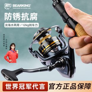 熊王路亚远投9+1轴承路亚中线杯淡海水两用海竿鱼线轮纺车轮