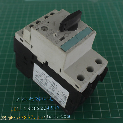 正品 SIEMENS 3RV1021-1EA15 马达电机保护器 2.8-4A 3RV1901-1E