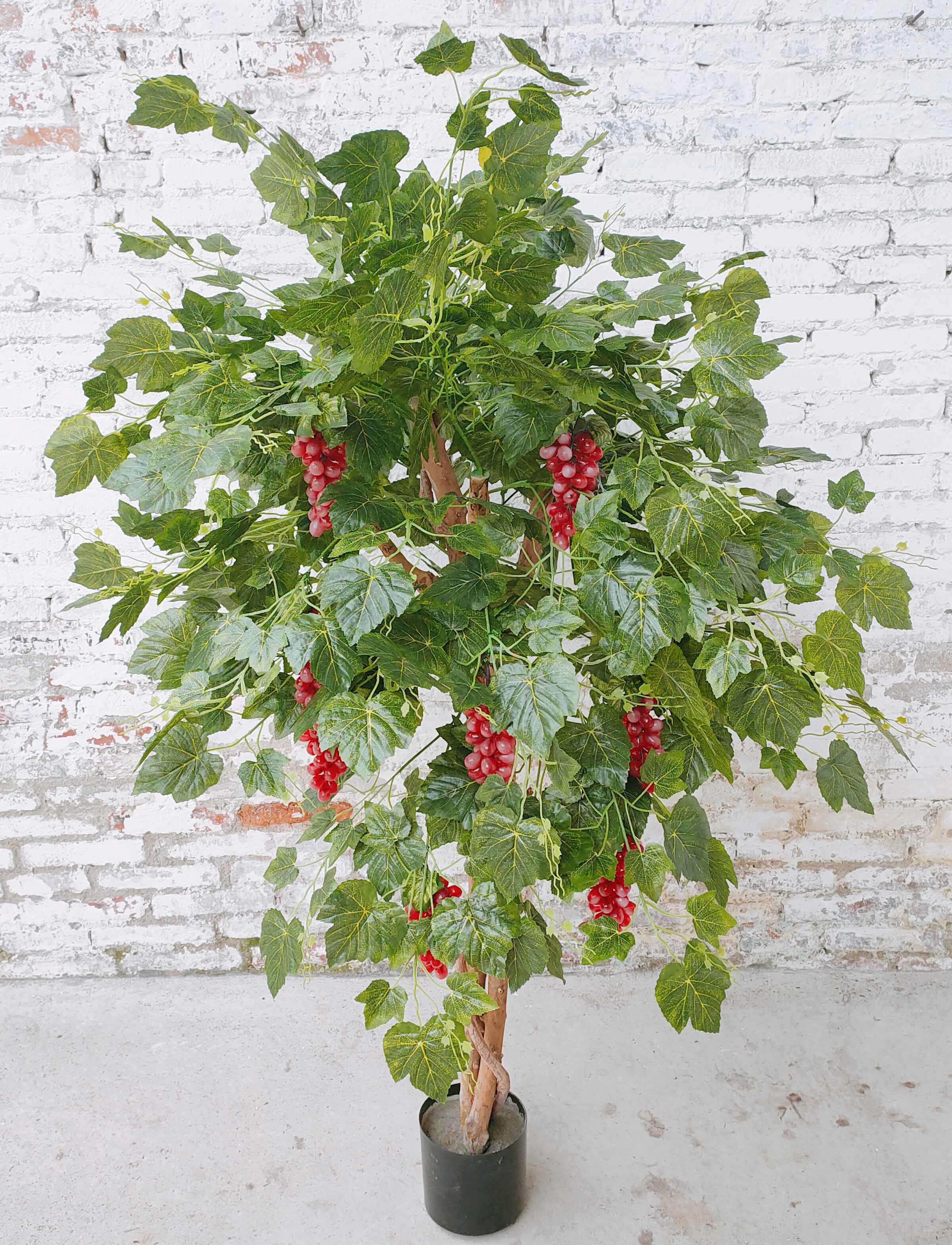 仿真葡萄树盆栽假葡萄树超市水果店堆头水果树卖场绿植装饰背景