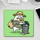 可爱小刘鸭鼠标垫女生办公软垫ins笔记本电脑键盘垫子创意防滑垫