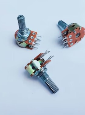 双连电位器 B5K   柄长20mm   现货（211209）