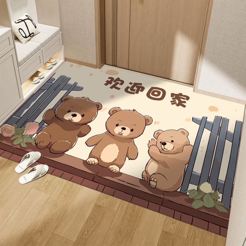 玄关门口地垫进门脚垫耐脏地毯