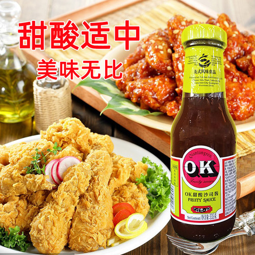 伟丰尚亿OK汁潘秦OK汁酸甜调味酱335g 牛排酱披萨汉堡薯条甜酸酱 - 封面