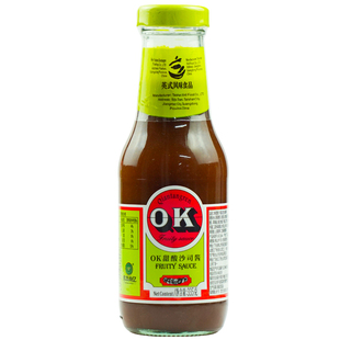 伟丰尚亿OK汁甜酸酱335g披萨酱复合英式风味调味酱OK甜酸沙司酱