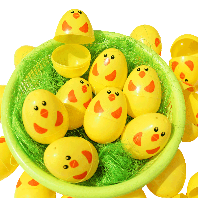 diy复活节彩蛋泡沫手绘装饰品