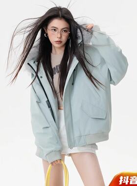 MKJS座山雕可拆防风保暖棉服