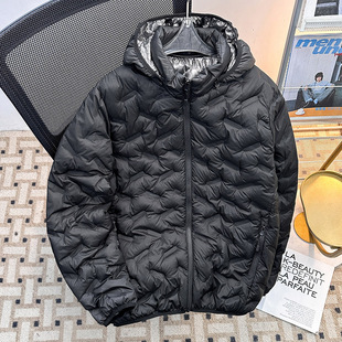 户外轻薄保暖立领连帽羽绒棉衣男女款 休闲百搭棉袄面包服加厚 冬装