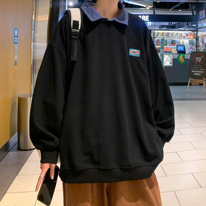 polo衫华夫格卫衣