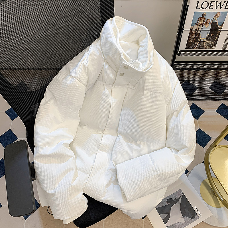 cleanfit立领短款棉服外套男款冬季高级感美式加厚保暖御寒面包服