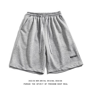 欧美街头嘻哈潮流日系潮牌松紧腰宽松休闲五分裤 薄款 夏季 运动短裤