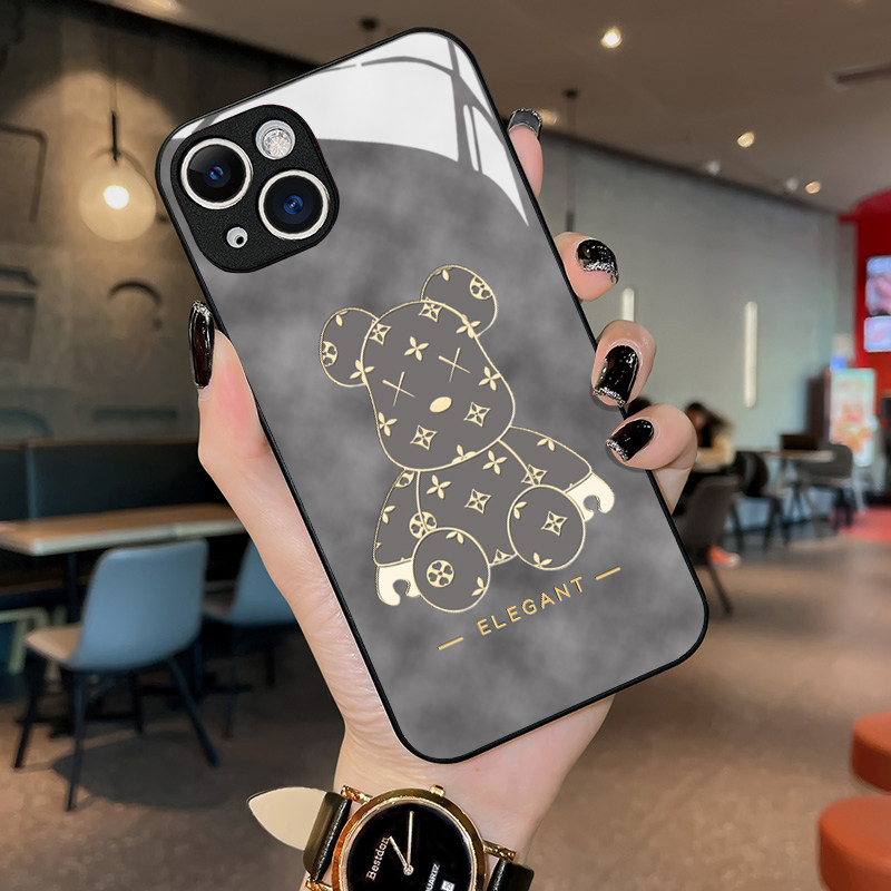 爱品淘ins风 雾霾小熊适用于iphone15手机壳女iphone14promax新款13pro潮牌12pm时尚11高级感plus创意por个性怎么看?