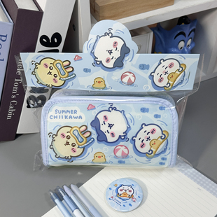 可爱小八乌萨奇2025新款笔袋大容量文具铅笔盒女高颜值初高中学生