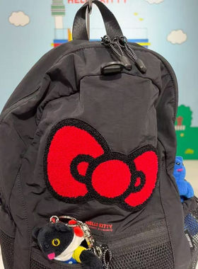 可爱凯蒂猫HelloKitty双肩包书包女初中生大学生大容量背包ins风