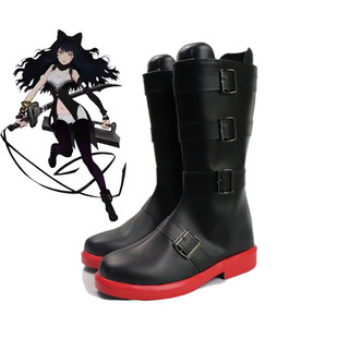 cosplay鞋RWBY红白黄黑第二季 Ruby Rose小红帽cos鞋定制大码增高