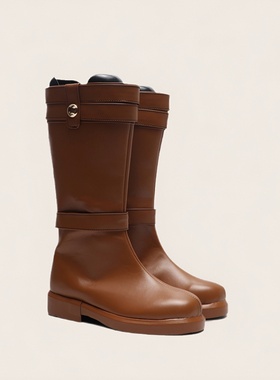 cosplay鞋子靴子葬送的芙莉莲cos鞋定制大码增高棕色动漫来图定做