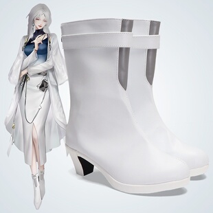 cosplay鞋无期迷途杜若cos鞋定做高跟增高大码漫展表演鞋来图定制