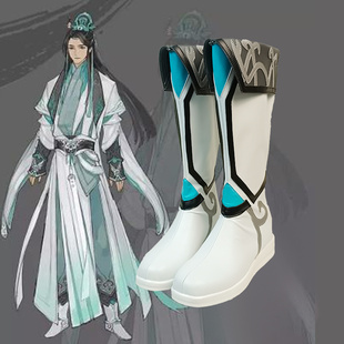 增高万用来图定做 定制 cosplay鞋 剑网三剑3剑侠情缘雪河琴爹cos鞋