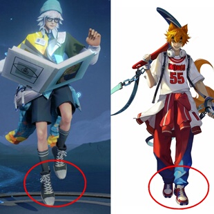 动漫cosplay鞋王者荣耀张良缤纷绘卷百里玄策热力旋回cos鞋子定制