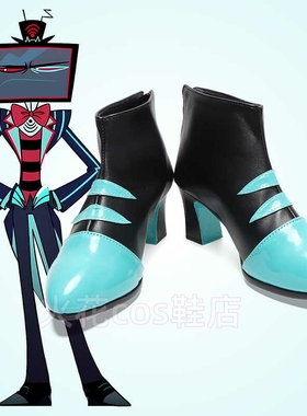 cosplay鞋漫展动漫鞋地狱客栈Vox cos鞋定制增高高跟大码来图定做