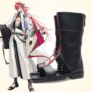 cosplay鞋子FGO FateGrandOrder高杉晋作cos鞋定做动漫鞋来图定制