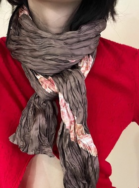 秋冬围巾 印花保暖褶皱TLonely1 推荐