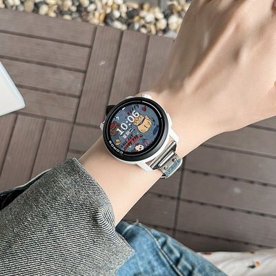 适用高驰corospace3表带针扣牛仔布pace2/apex2钢片2pro小众腕带