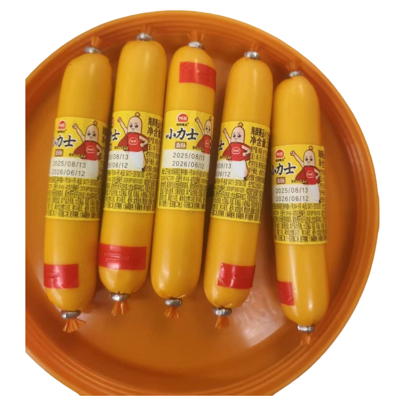 包邮韩国进口海牌小力士鱼肠鱼肉肠独立包装5根