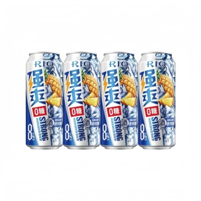 0糖鸡尾酒上海RIO500ml强爽