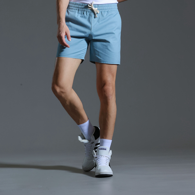 美式品质纯棉短裤男 潮男三分裤 休闲舒适中裤四分裤 沙滩短裤